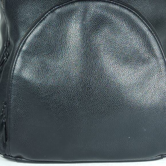 Away X Kode With Klossy Black Leather Travel Minimalist Backpack - Picture 12 of 16